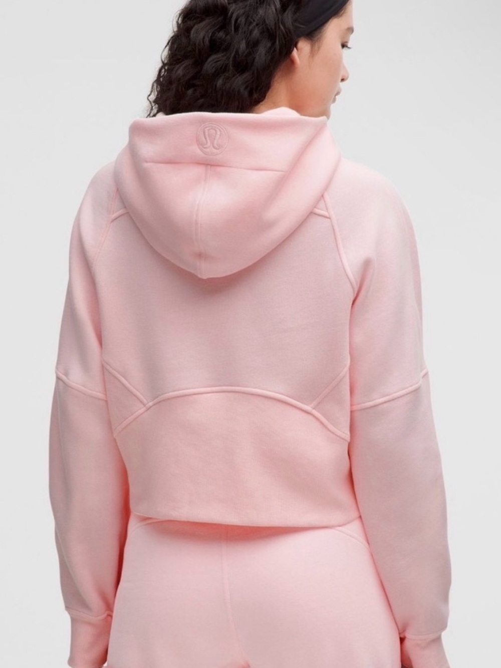 Lululemon Scuba Oversized Half Zip Hoodie Size XS/S in Strawberry Milkshake - Picture 2 of 6